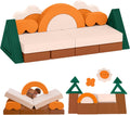 Jungle Convertible Modular Kids Play Couch