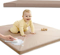 Tan Waterproof Thick Foam Baby Play Mat