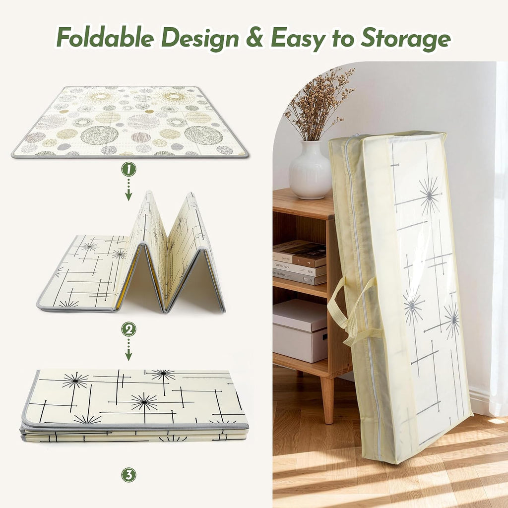 Thick Foldable Reversible Large Play Mat