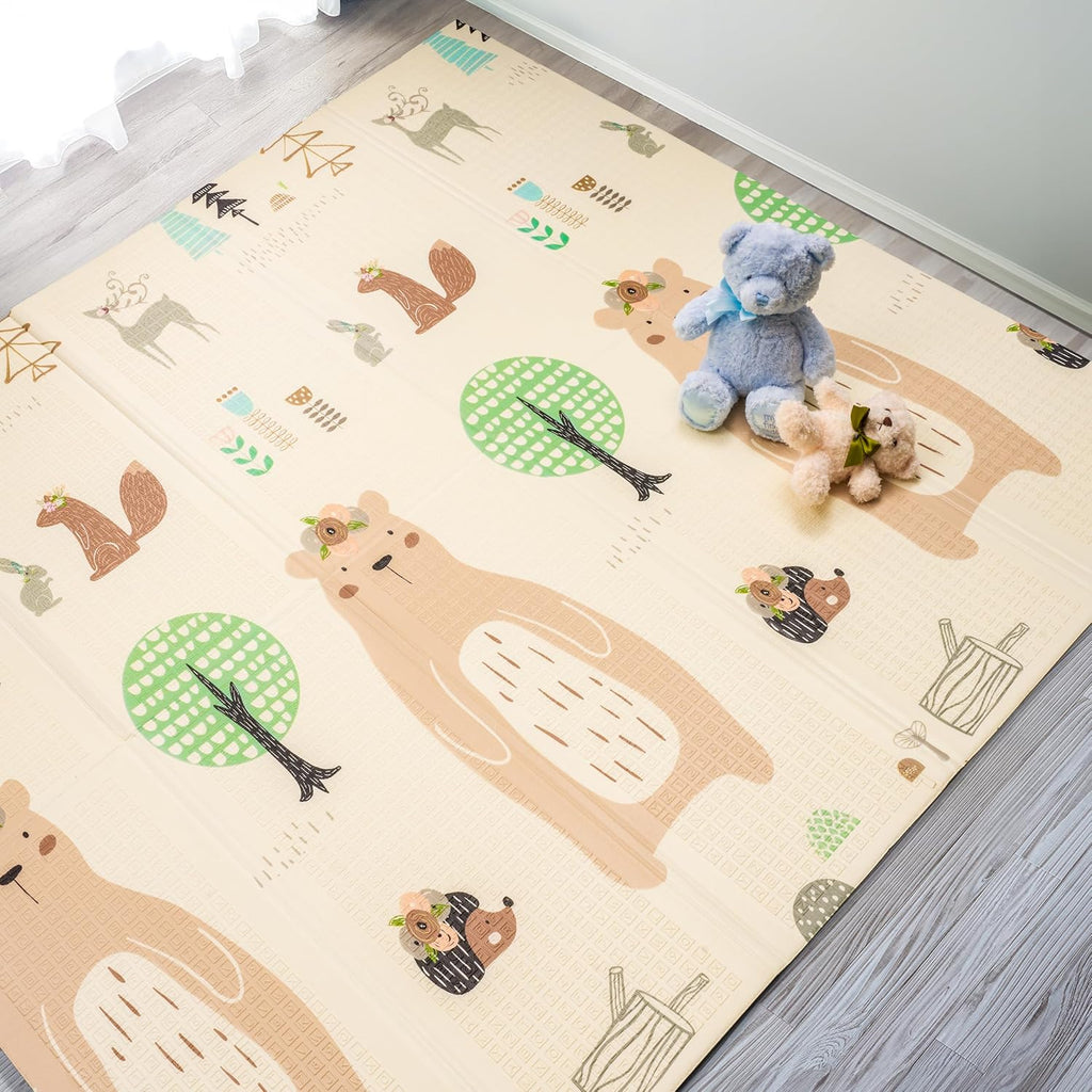 Forest Foldable Waterproof Foam Play Mat